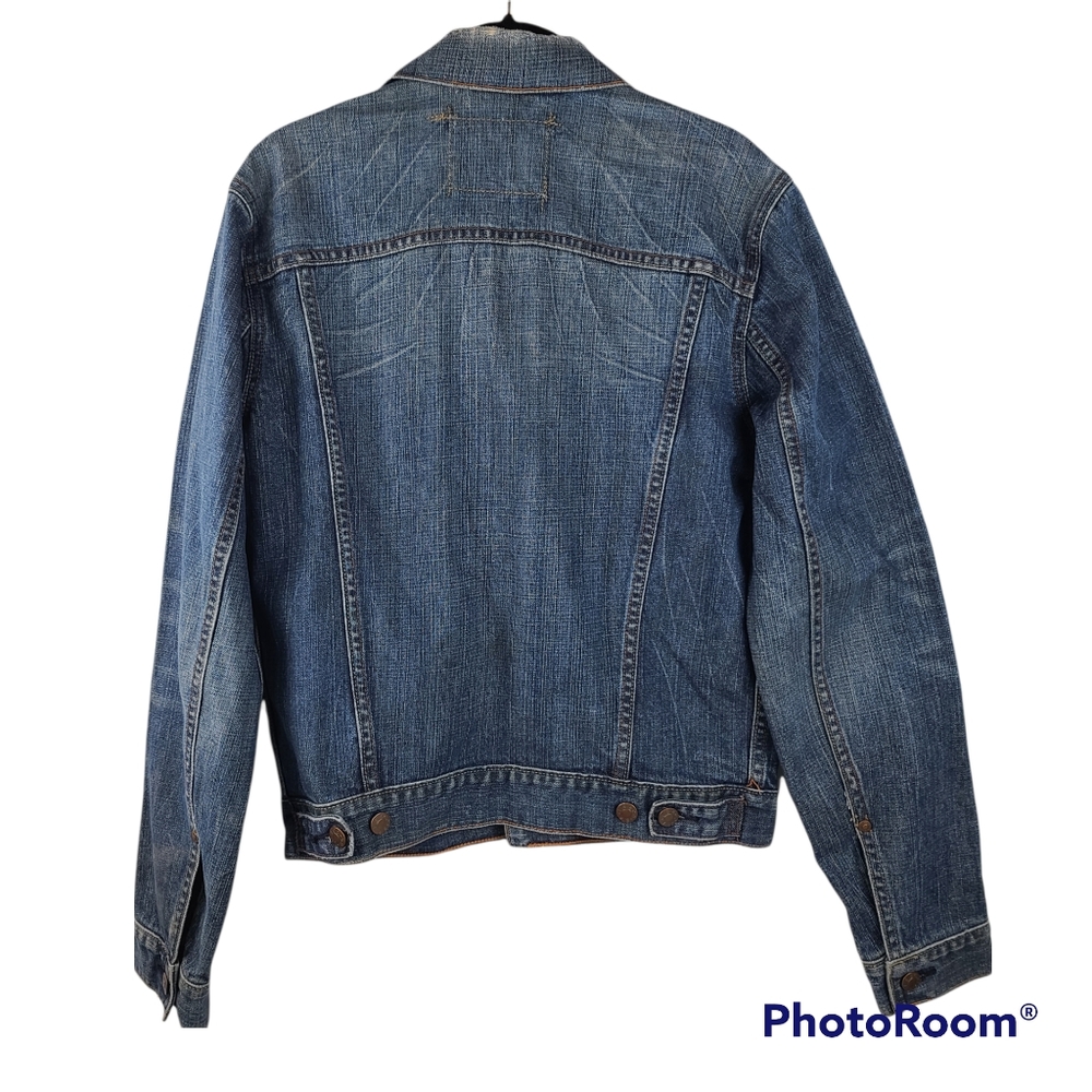 Levi's Slim Trucker Denim Jacket Women's Medium Red Tab PRICE FIRM - Picture 5 of 9